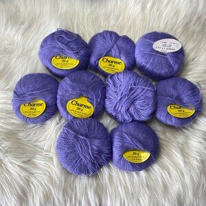 Lot of 9 Charme Yarn